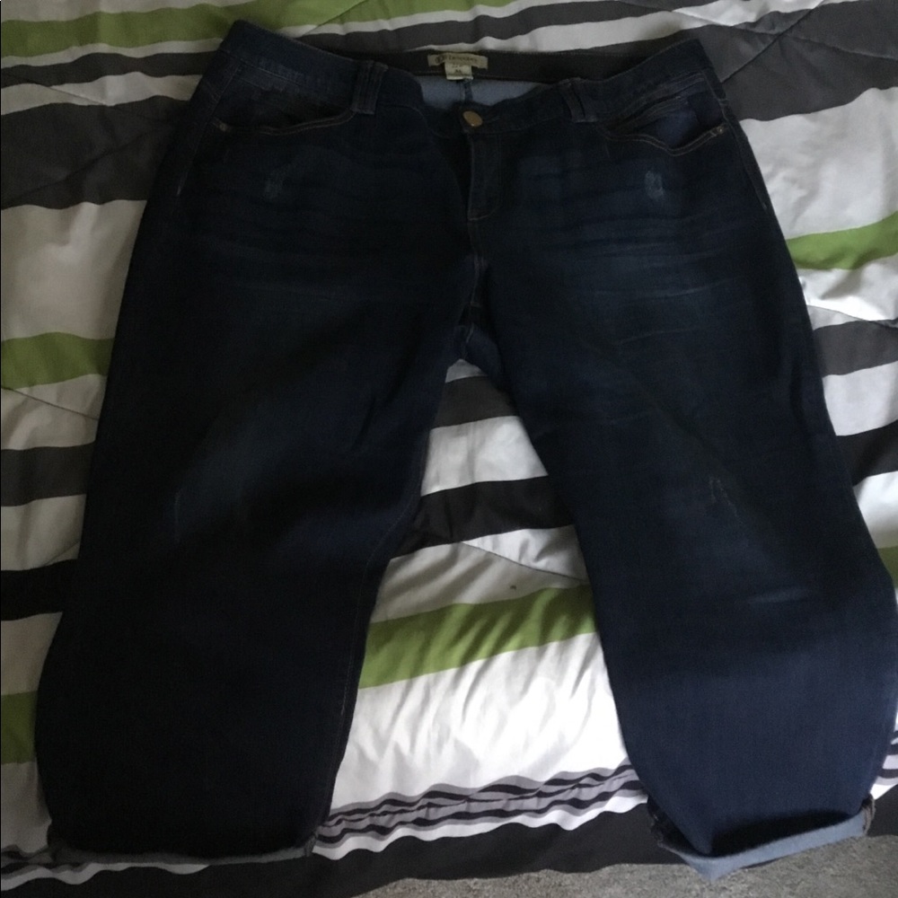 Plus size jeans